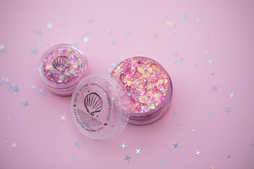 Glitter Creme: GA-Linda with Bubble Shaped Glitter