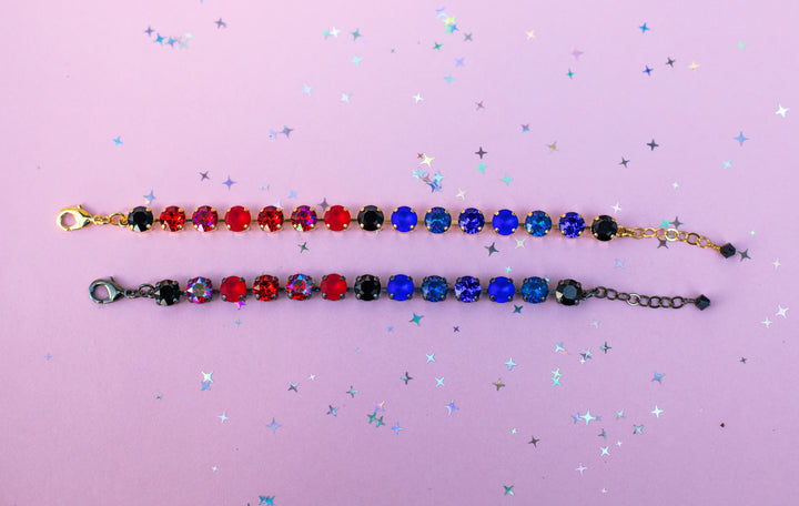 8mm Crystal Bracelet: Sword Fight (Galactic Battle)