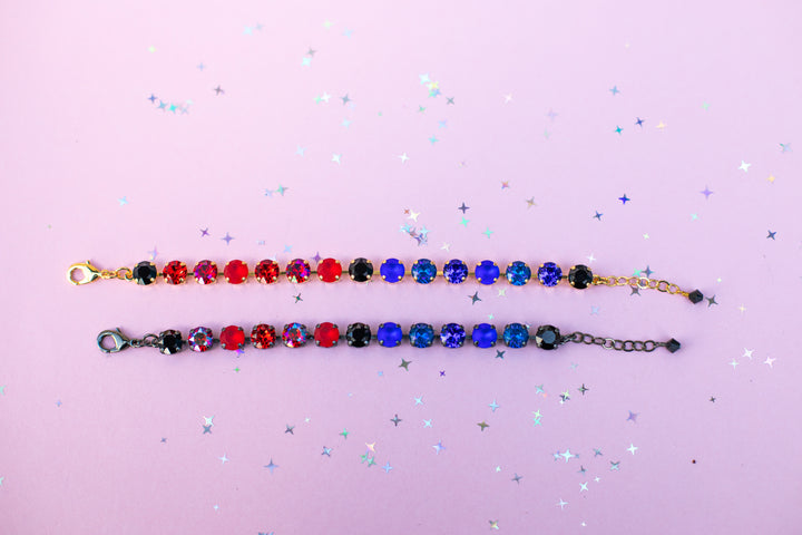 8mm Crystal Bracelet: Sword Fight (Galactic Battle)