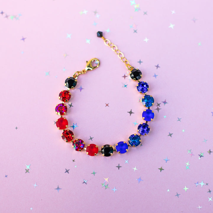 8mm Crystal Bracelet: Sword Fight (Galactic Battle)