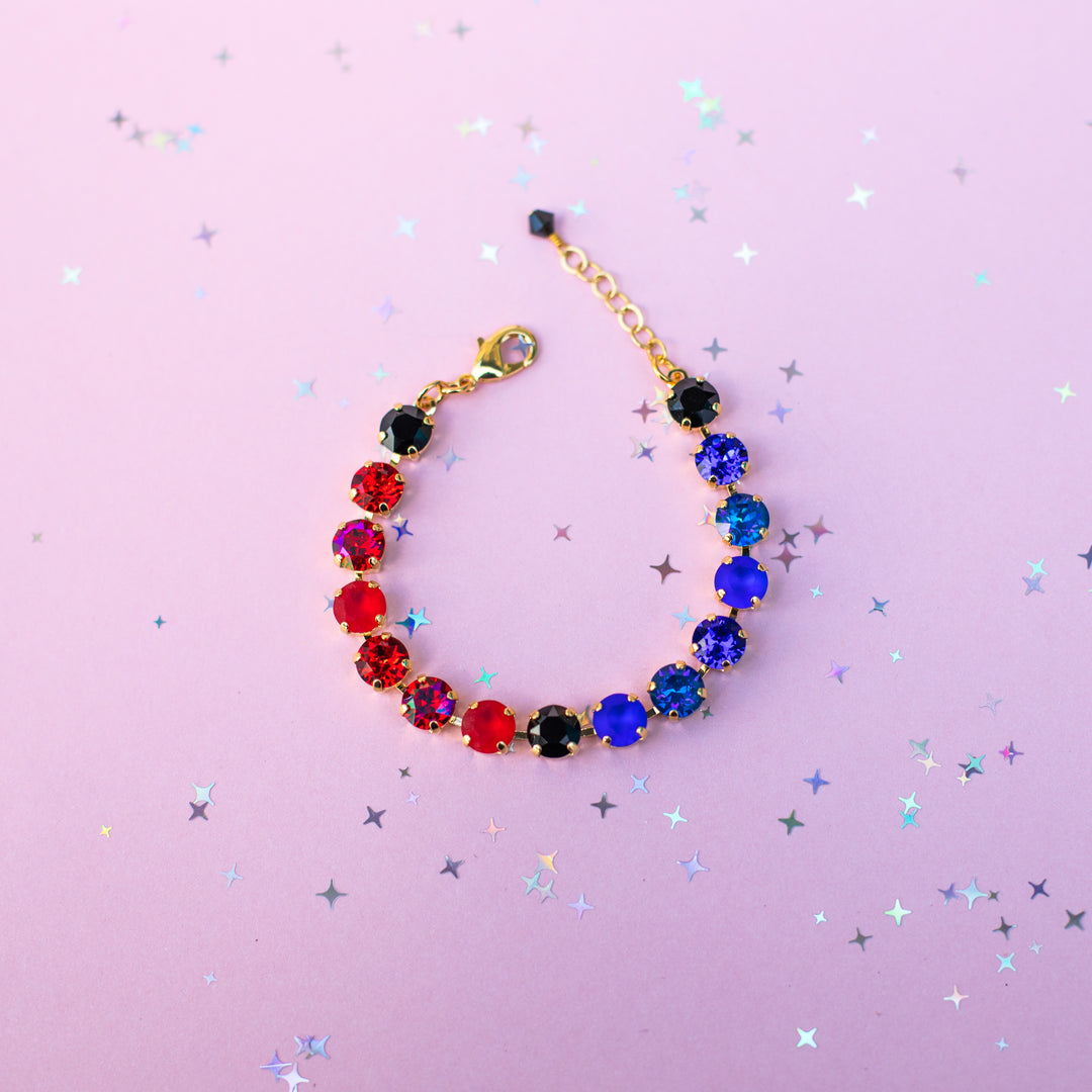 8mm Crystal Bracelet: Sword Fight (Galactic Battle)