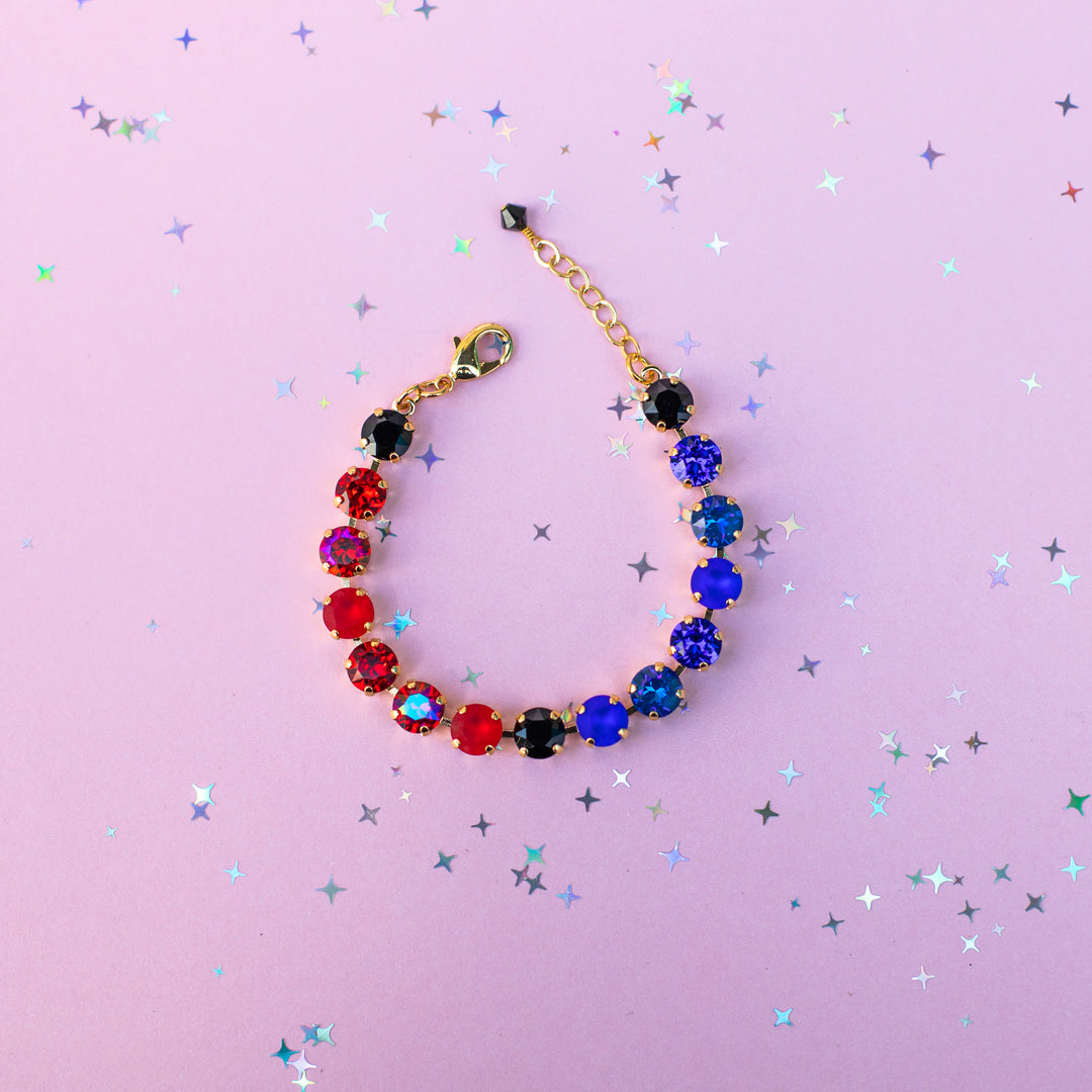 8mm Crystal Bracelet: Sword Fight (Galactic Battle)
