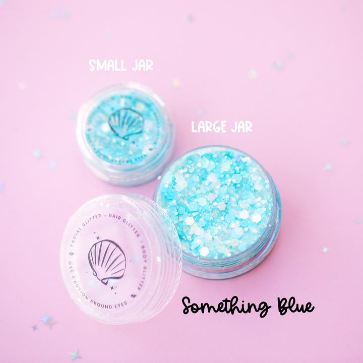 Glitter Creme: Something Blue Body Glitter