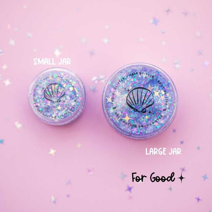 Glitter Creme: For Good with Star Shaped Glitter