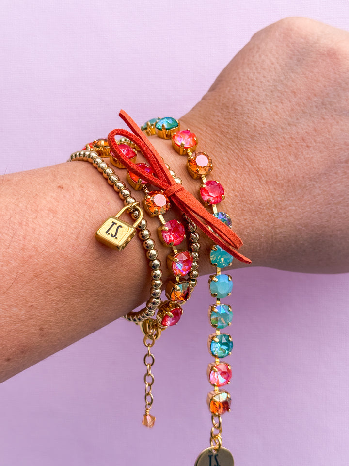 8mm Crystal Bracelet: Life of a Showgirl