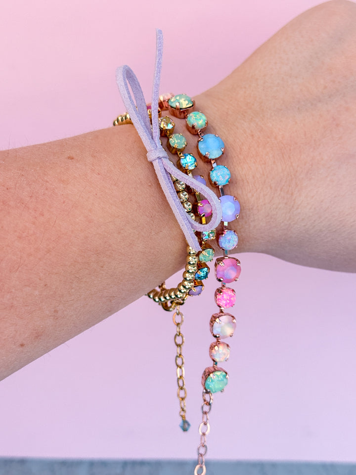 5mm Crystal Bracelet: Imagination Rainbow