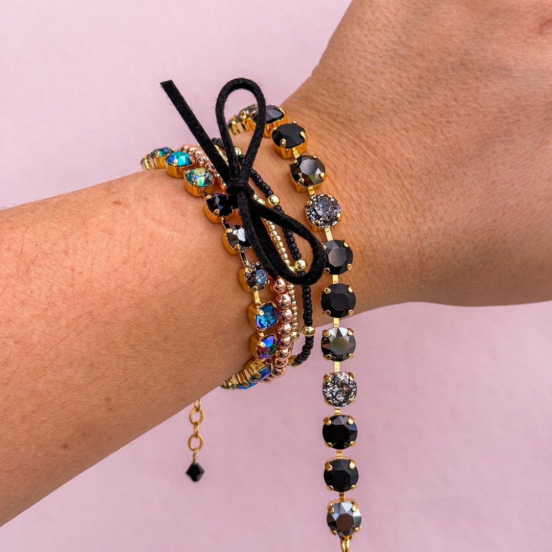 8mm Crystal Bracelet: Classy Lady