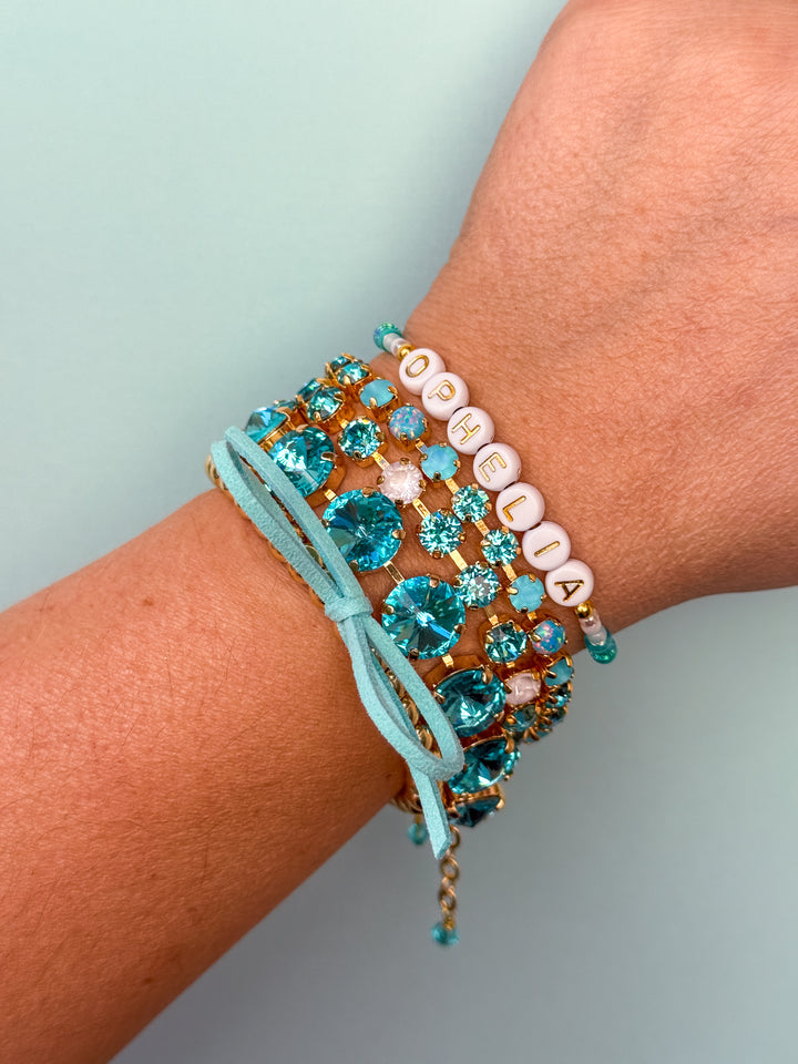 12mm Rivoli Crystal Bracelet: Ophelia