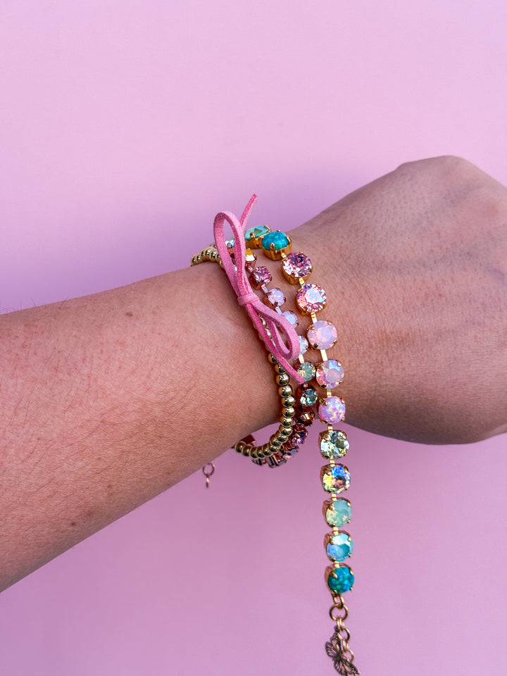 8mm Crystal Bracelet: Entourage