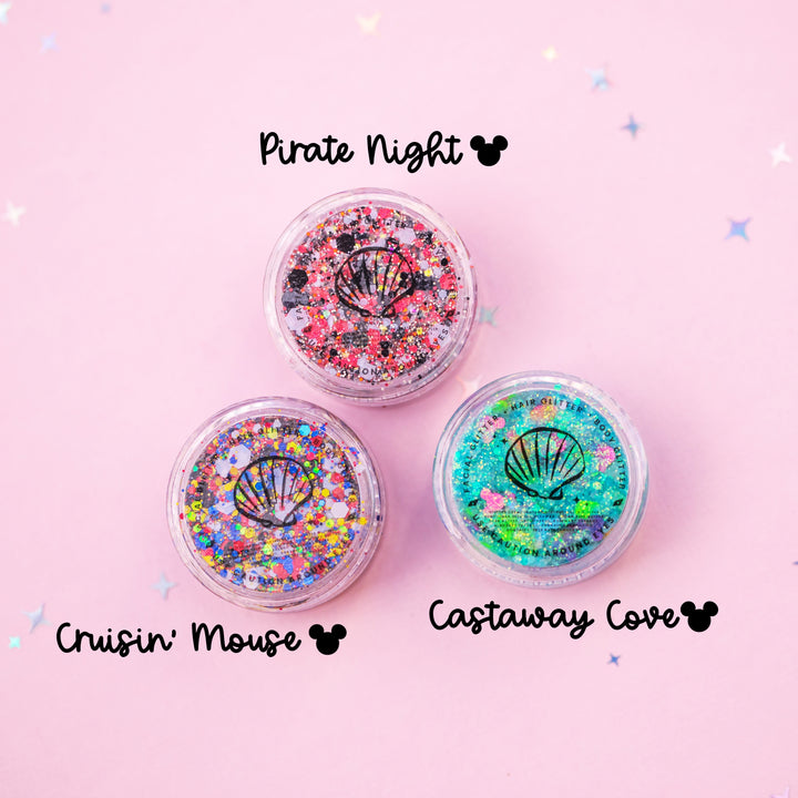 Glitter Creme: Magical Cruise Collection - set of 3 glitters