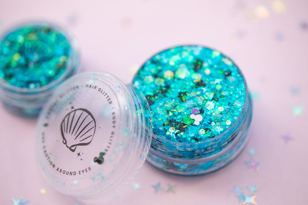 Glitter Creme: Magical Park Vacation with Mouse shaped Glitter