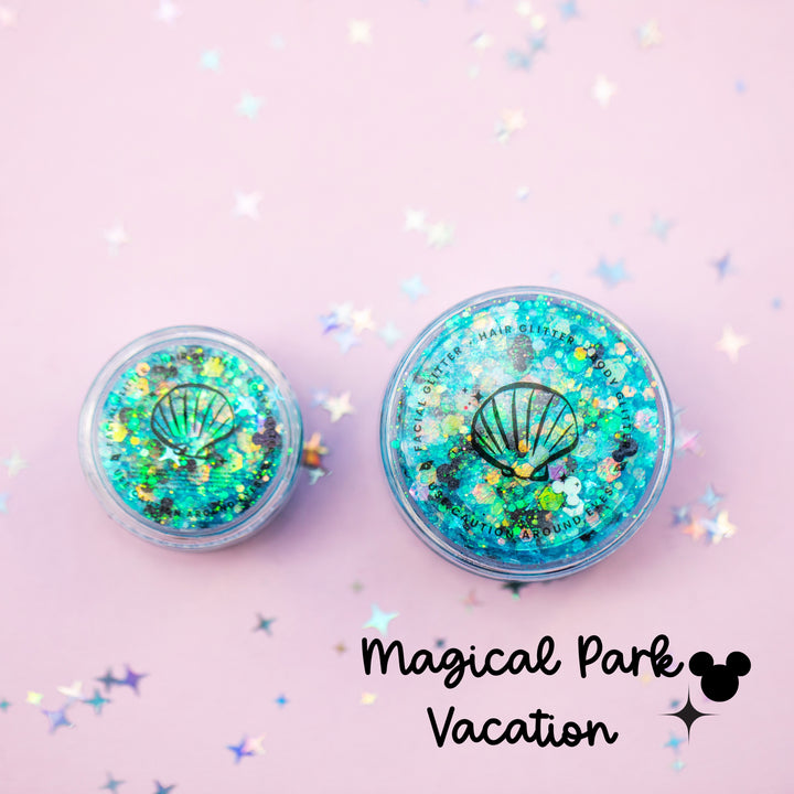 Glitter Creme: Magical Park Vacation with Mouse shaped Glitter