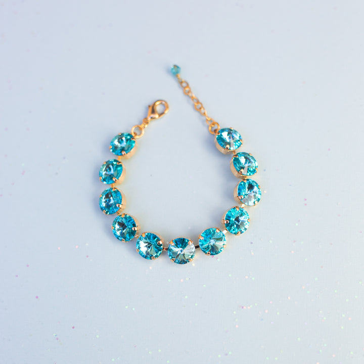 12mm Rivoli Crystal Bracelet: Ophelia