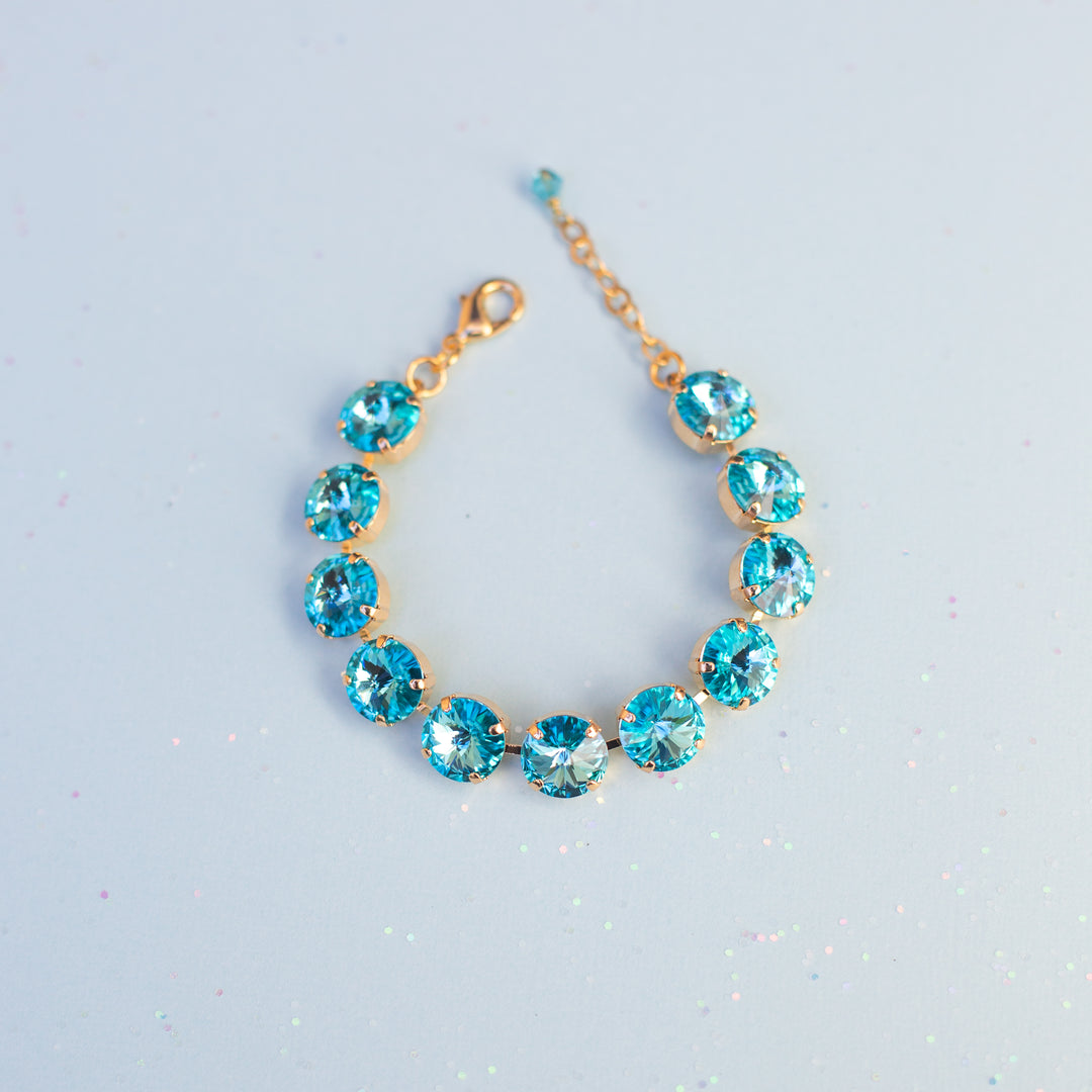 12mm Rivoli Crystal Bracelet: Ophelia