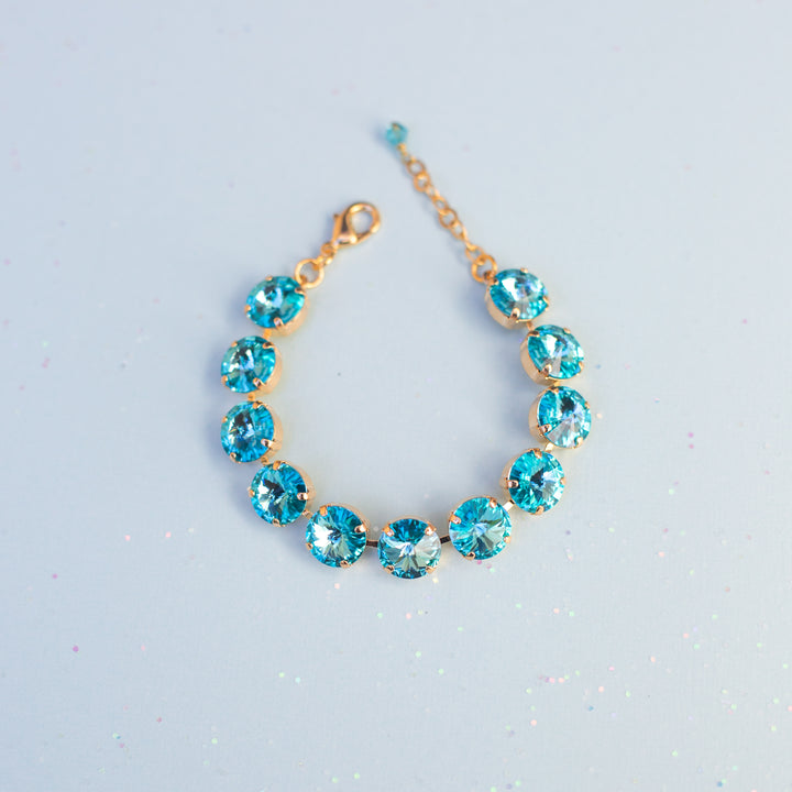 12mm Rivoli Crystal Bracelet: Ophelia