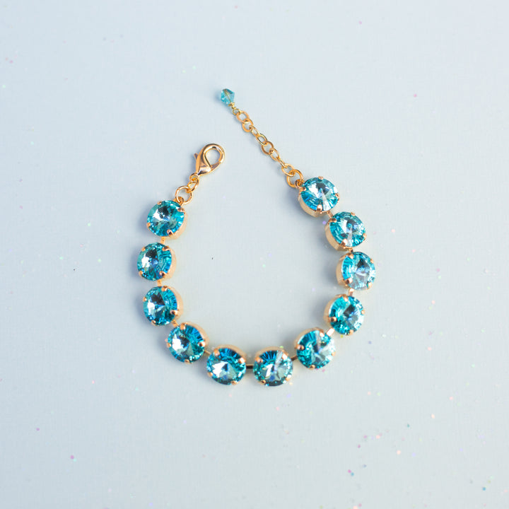 12mm Rivoli Crystal Bracelet: Ophelia