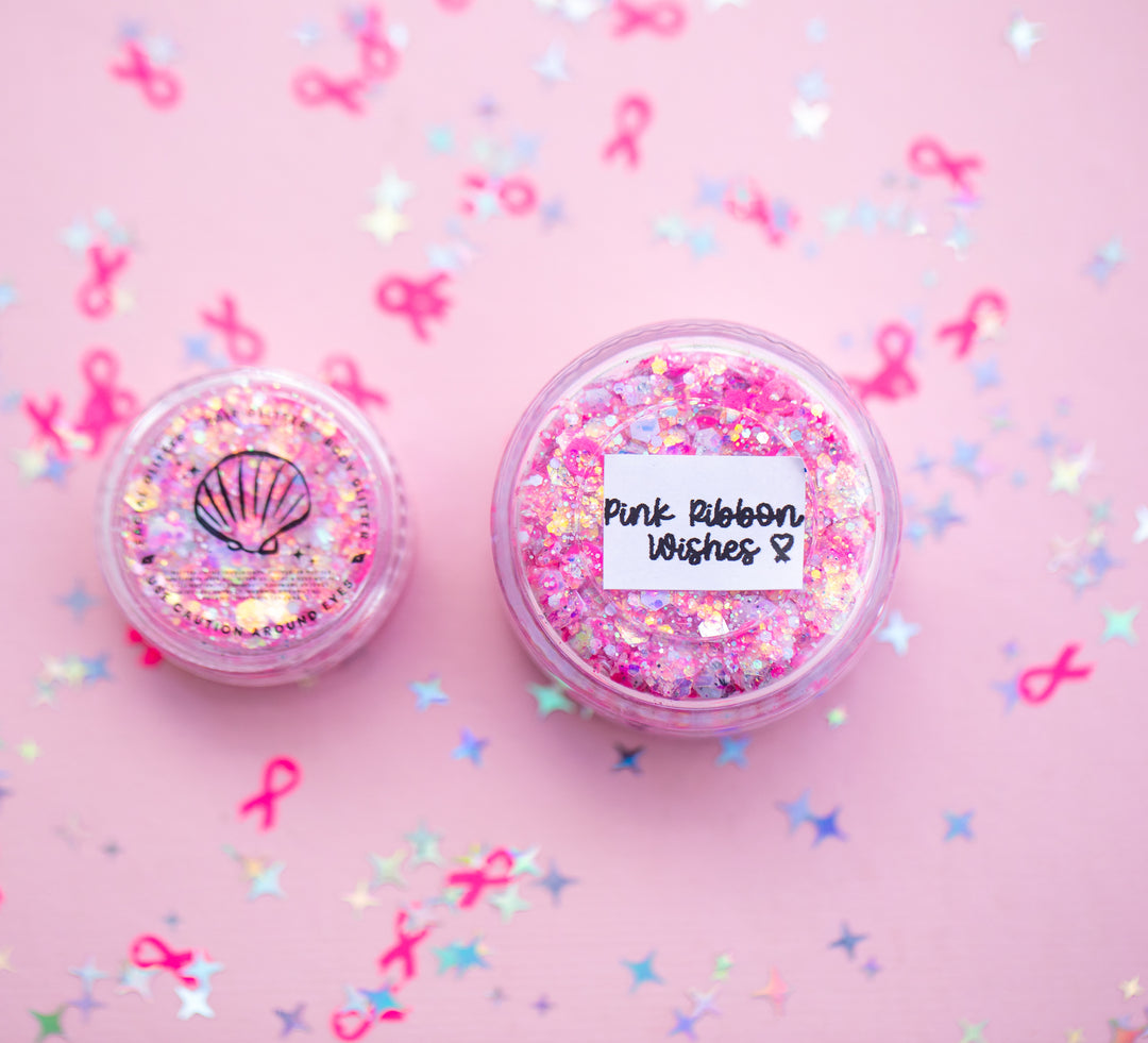 Pink Ribbon Wishes Body Glitter (October Giving Back)