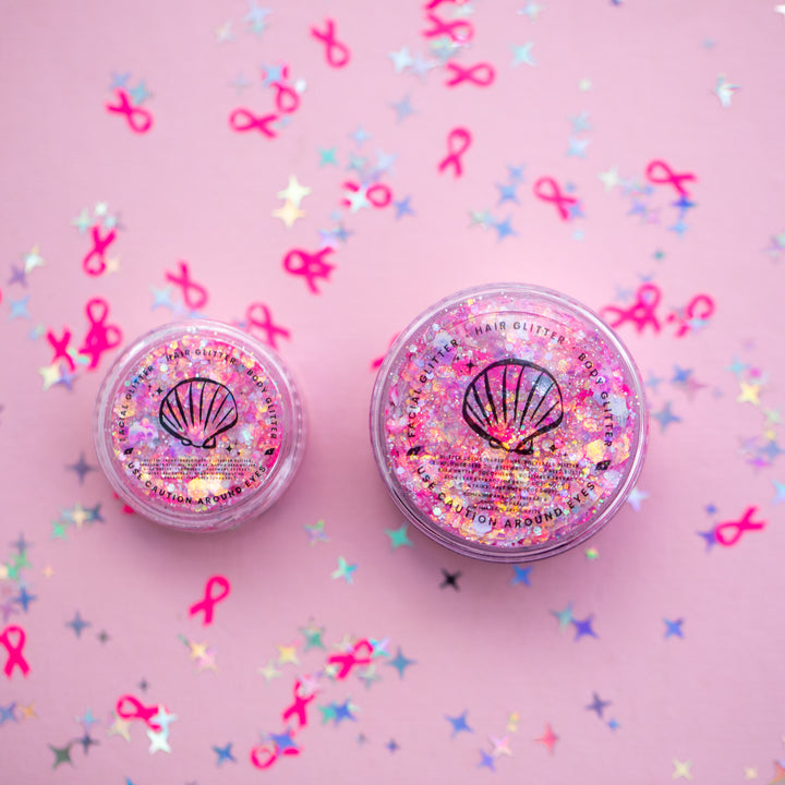 Pink Ribbon Wishes Body Glitter (October Giving Back)