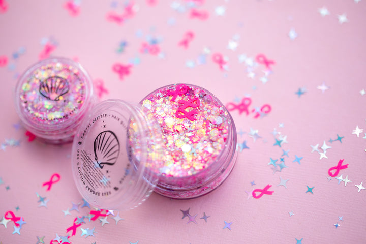 Pink Ribbon Wishes Body Glitter (October Giving Back)