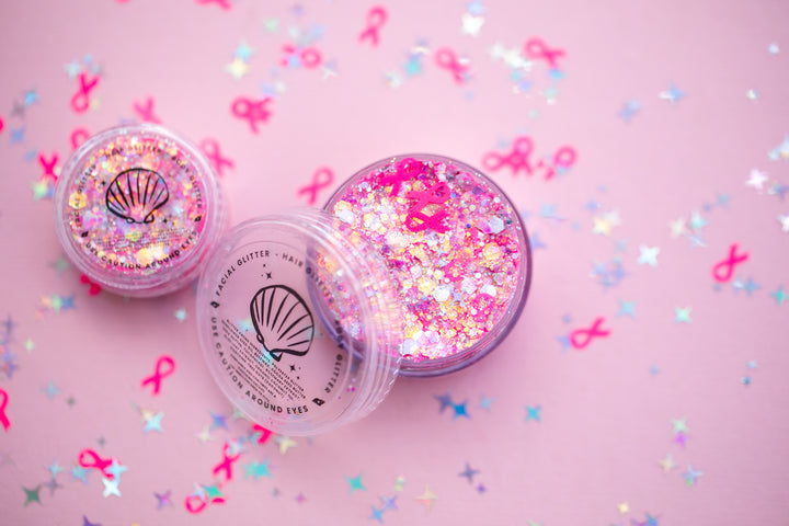 Pink Ribbon Wishes Body Glitter (October Giving Back)