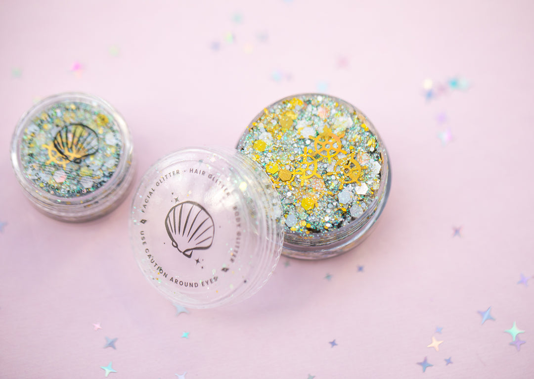 Glitter Creme: Set Sail with wheel glitter
