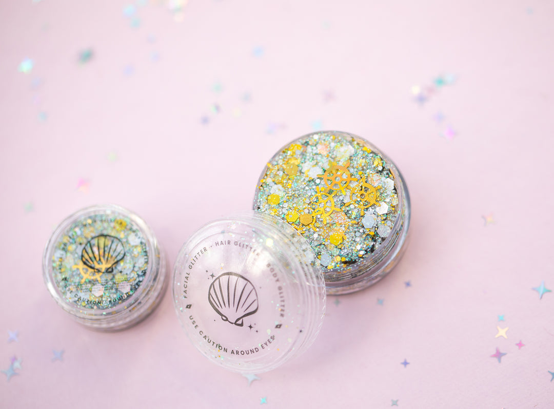 Glitter Creme: Set Sail with wheel glitter