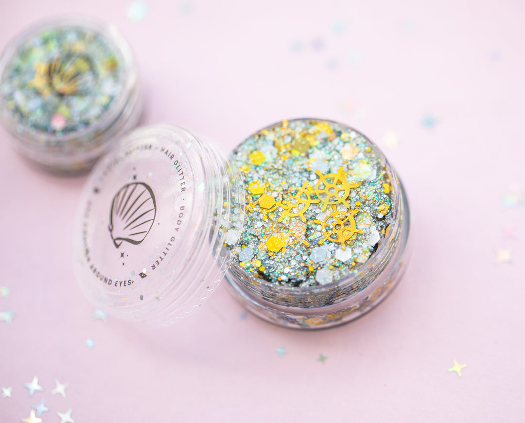Glitter Creme: Set Sail with wheel glitter
