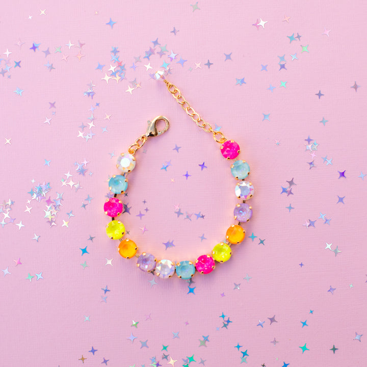 8mm Crystal Bracelet: Sparkly Friend