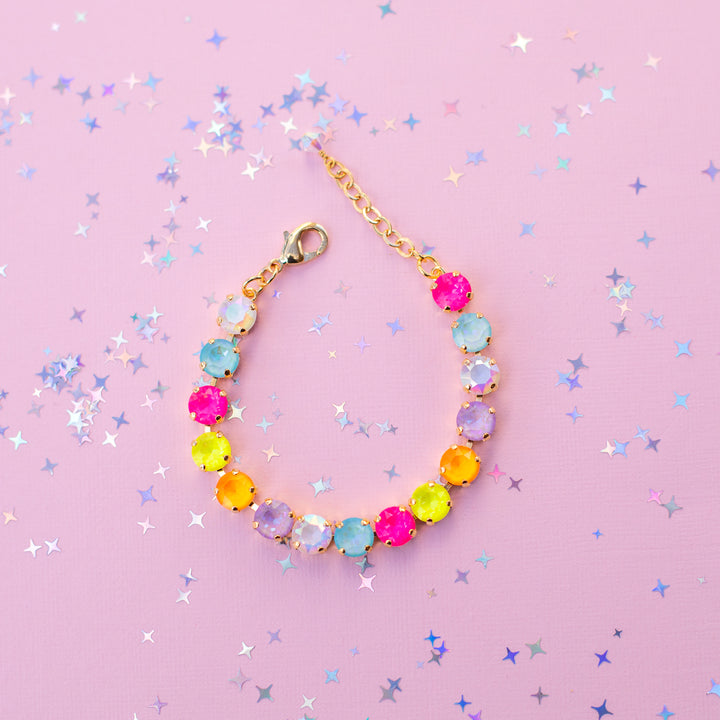 8mm Crystal Bracelet: Sparkly Friend