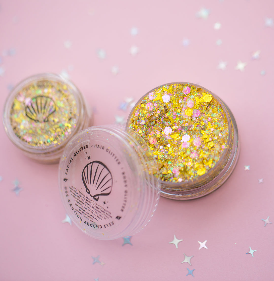 Glitter Creme: Wedding Day Butterflies with Butterfly Glitter