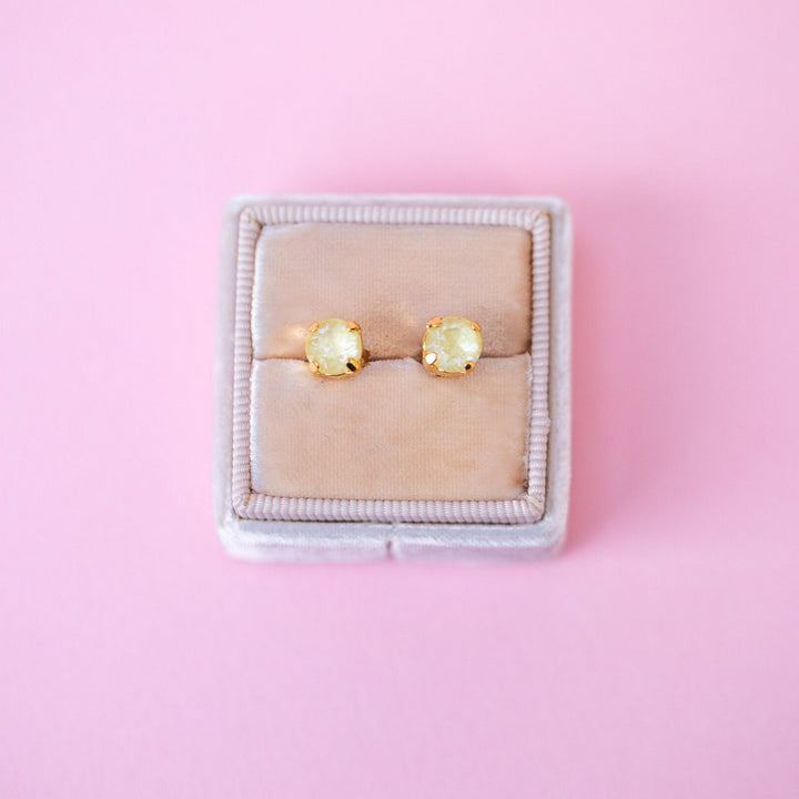6mm Limoncello Twinkle Studs or Drops