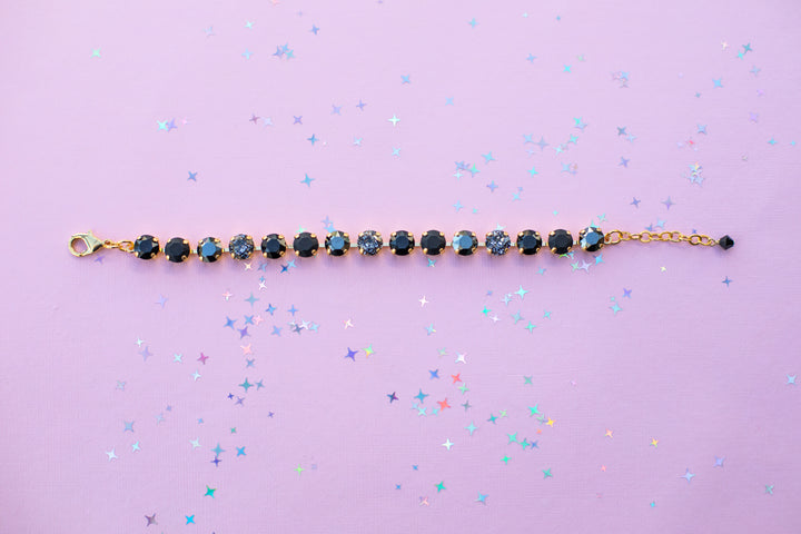 8mm Crystal Bracelet: Classy Lady