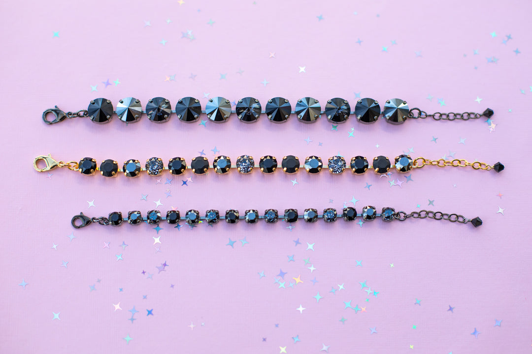 8mm Crystal Bracelet: Classy Lady