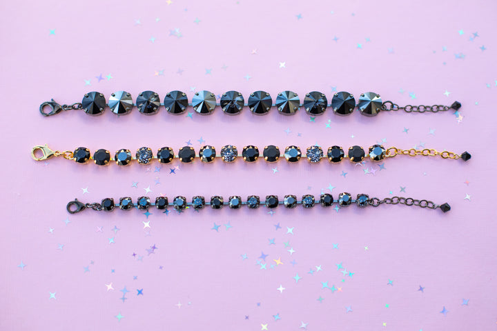 8mm Crystal Bracelet: Classy Lady