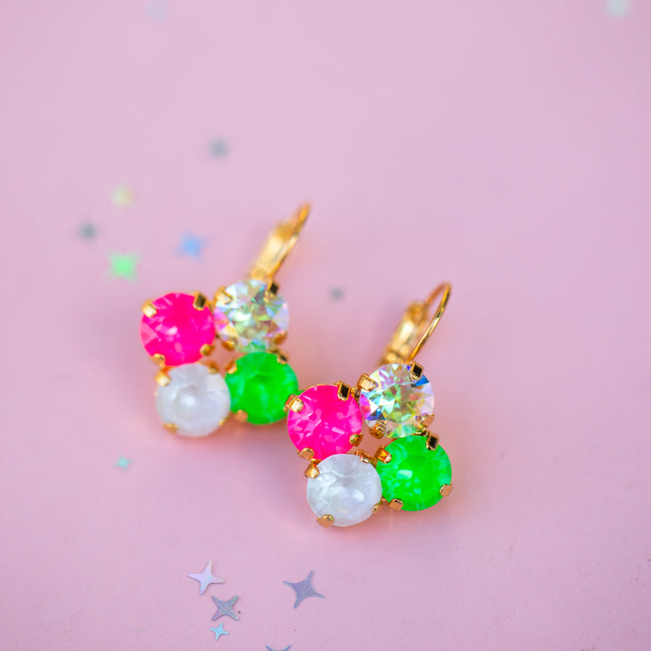 8mm Clover Earrings: 2026 Pink Retreat Exclusive