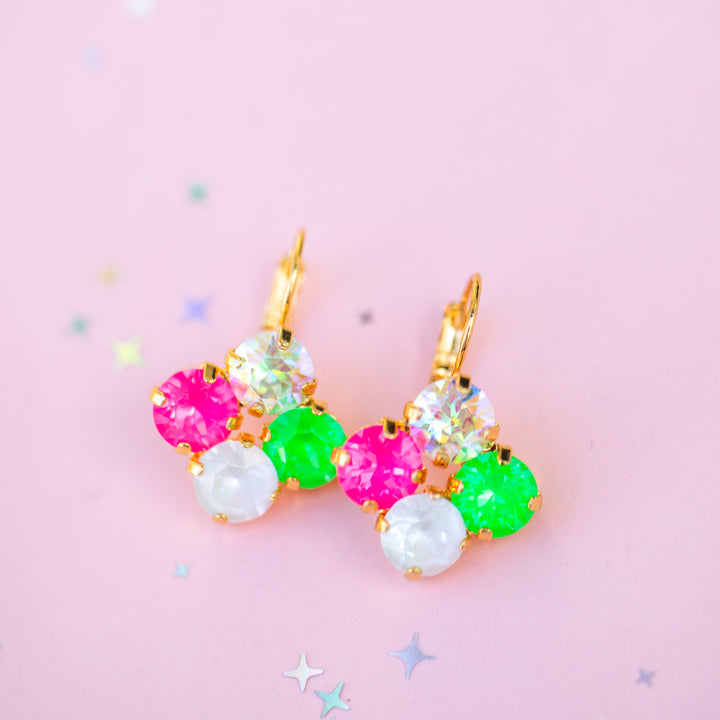 8mm Clover Earrings: 2026 Pink Retreat Exclusive