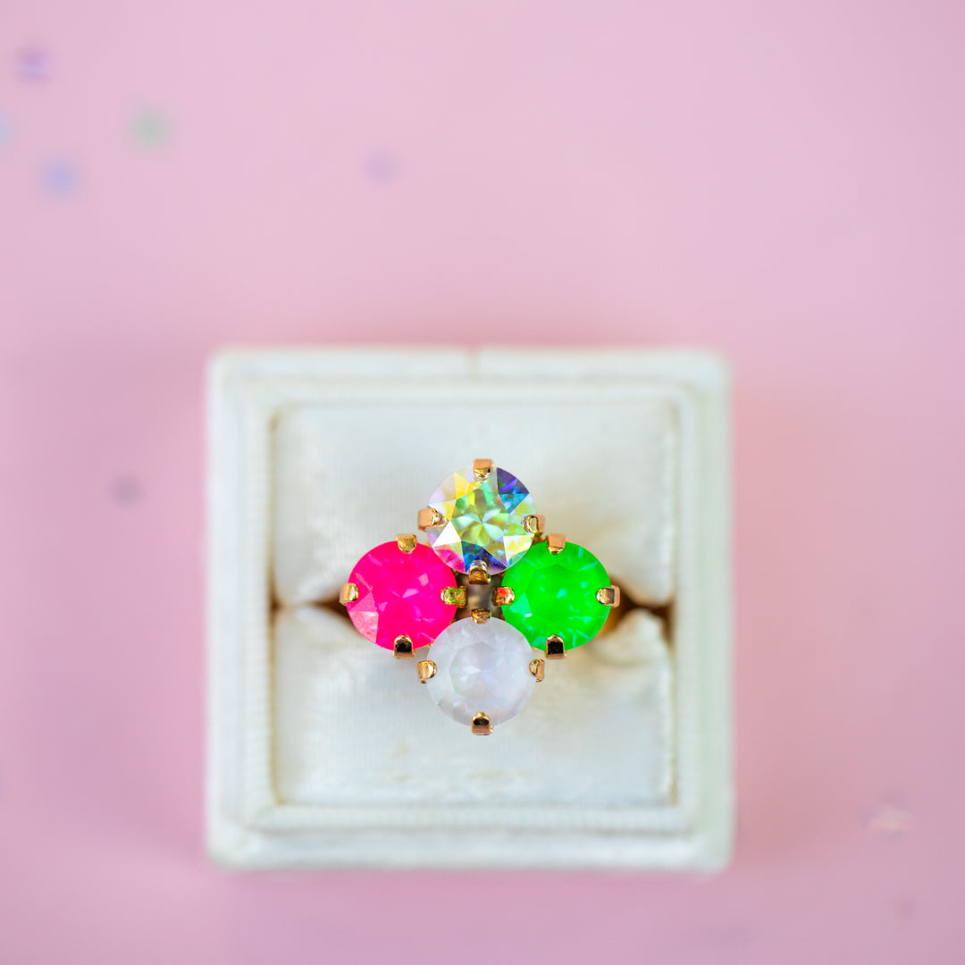 8mm Clover Ring: 2026 Pink Retreat Exclusive