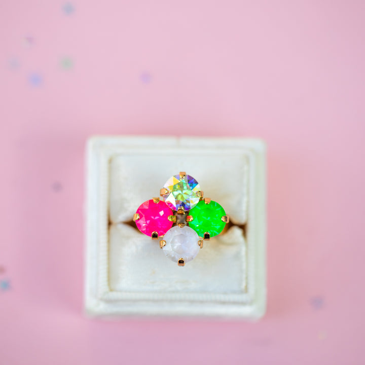 8mm Clover Ring: 2026 Pink Retreat Exclusive