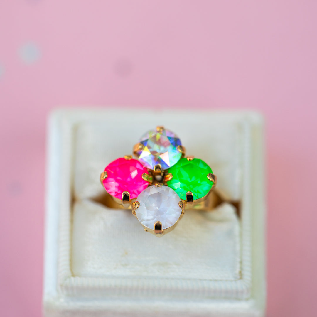 8mm Clover Ring: 2026 Pink Retreat Exclusive