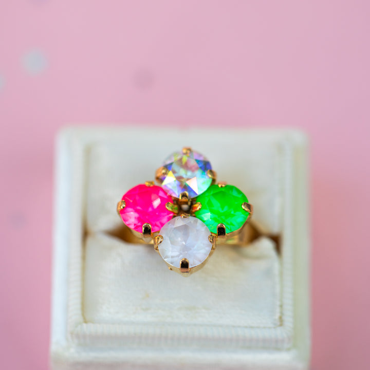 8mm Clover Ring: 2026 Pink Retreat Exclusive