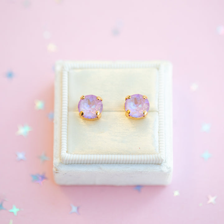 The Shell Signature Stud— Signature Fit 8mm (Lavender Delite)