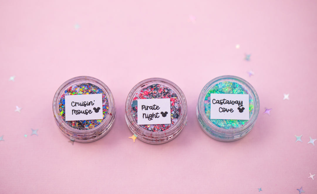 Glitter Creme: Magical Cruise Collection - set of 3 glitters