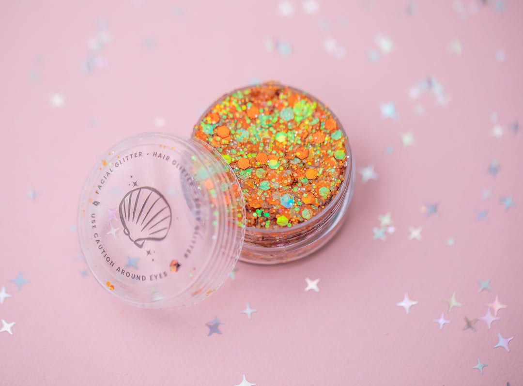 Glitter Creme: Orange is the New Pink Glitter
