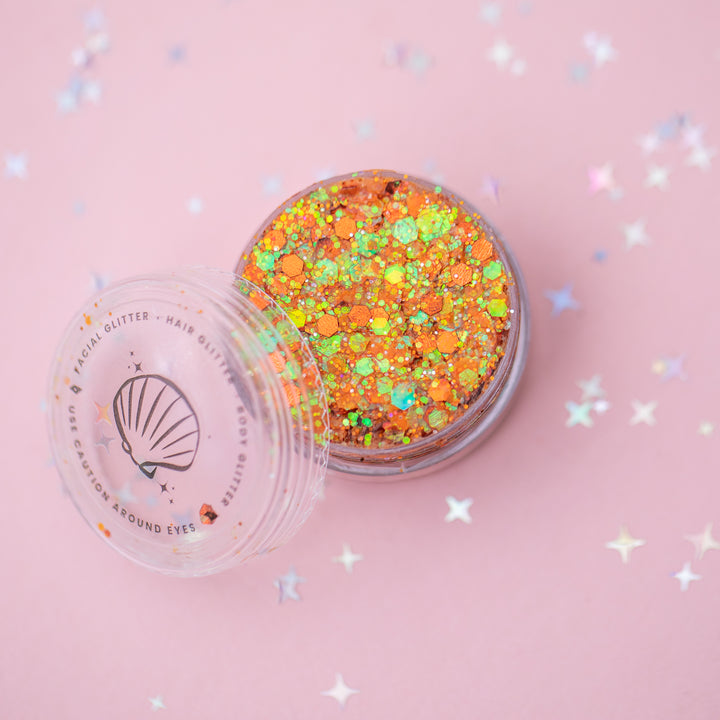 Glitter Creme: Orange is the New Pink Glitter