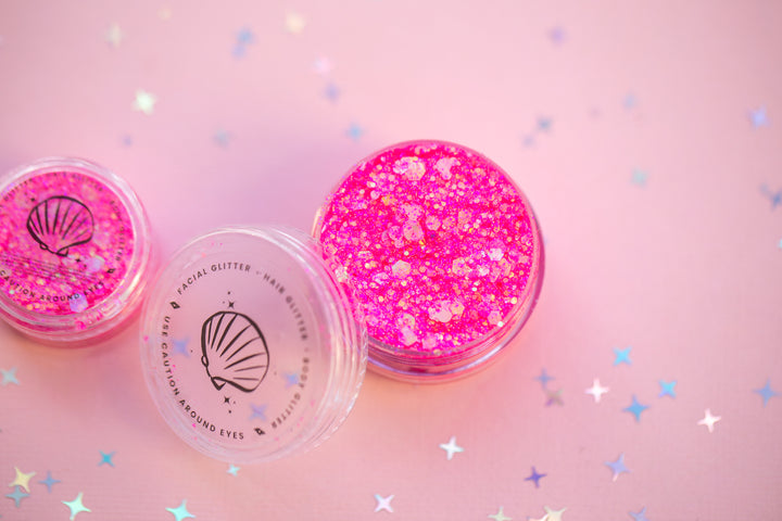 Glitter Creme: Pink Magic with Mouse shaped Glitter