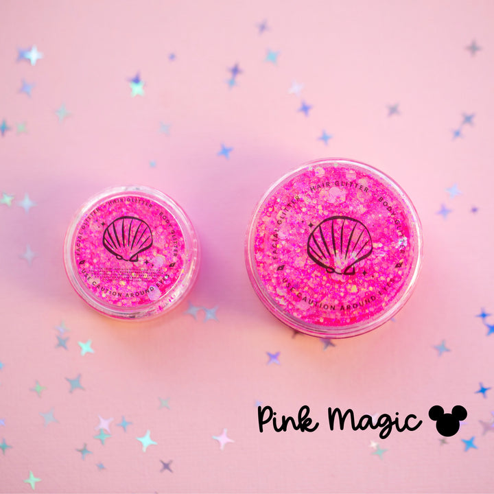 Glitter Creme: Pink Magic with Mouse shaped Glitter