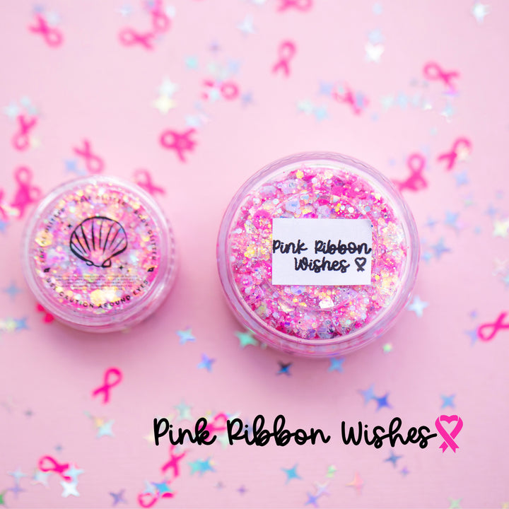 Pink Ribbon Wishes Body Glitter (October Giving Back)