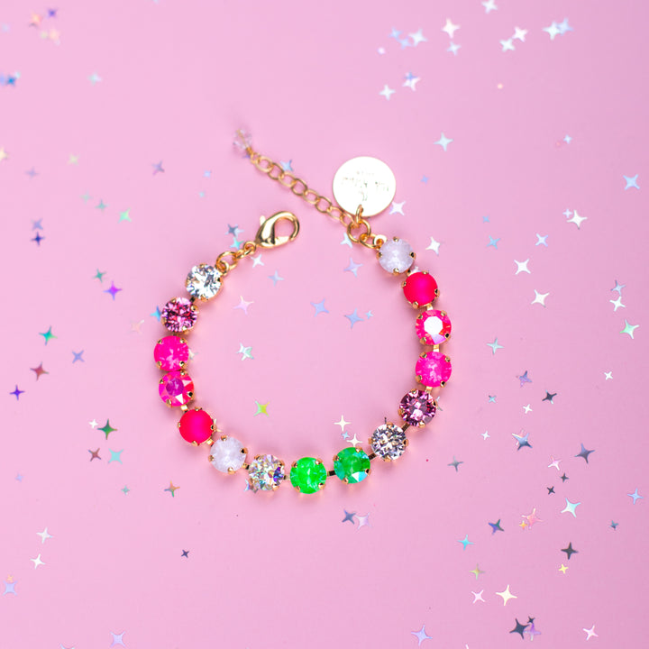 8mm Crystal Bracelet: 2026 Pink Retreat Exclusive Bracelet