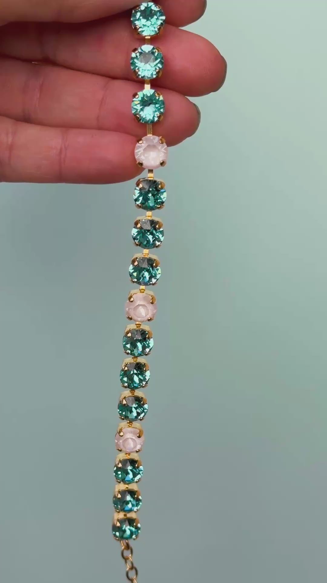 8mm Crystal Bracelet: Ophelia