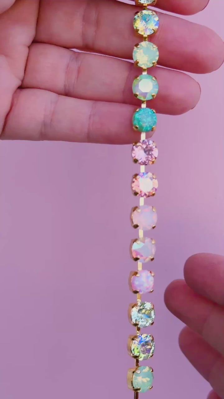 8mm Crystal Bracelet: Entourage